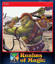 Series 1 - Card 5 of 5 - Orc