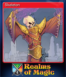 Series 1 - Card 2 of 5 - Skeleton
