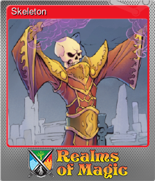 Series 1 - Card 2 of 5 - Skeleton