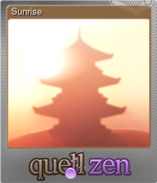 Series 1 - Card 1 of 5 - Sunrise