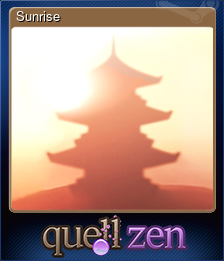Series 1 - Card 1 of 5 - Sunrise