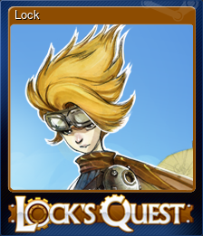 Series 1 - Card 1 of 8 - Lock