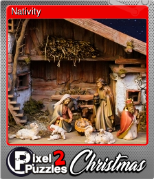 Series 1 - Card 9 of 14 - Nativity