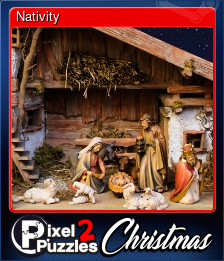Series 1 - Card 9 of 14 - Nativity