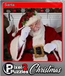 Series 1 - Card 2 of 14 - Santa