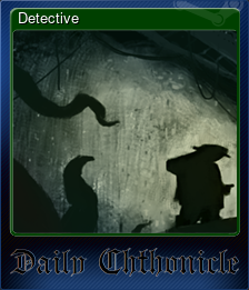 Series 1 - Card 5 of 5 - Detective