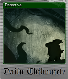 Series 1 - Card 5 of 5 - Detective