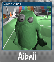 Series 1 - Card 4 of 5 - Green Aiball
