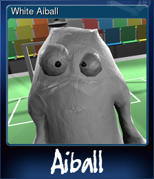 Series 1 - Card 1 of 5 - White Aiball