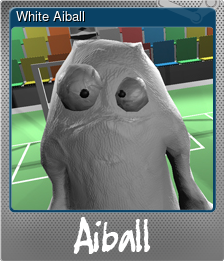 Series 1 - Card 1 of 5 - White Aiball