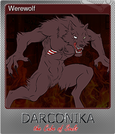 Series 1 - Card 4 of 5 - Werewolf