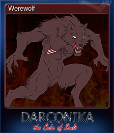 Series 1 - Card 4 of 5 - Werewolf