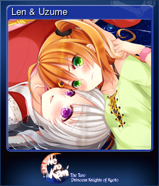 Series 1 - Card 5 of 5 - Len & Uzume