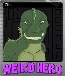 Series 1 - Card 4 of 5 - Zilla