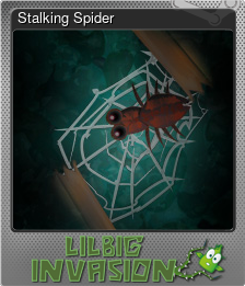 Series 1 - Card 6 of 8 - Stalking Spider