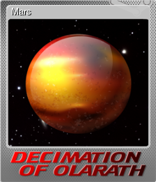 Series 1 - Card 1 of 5 - Mars