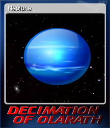 Series 1 - Card 4 of 5 - Neptune