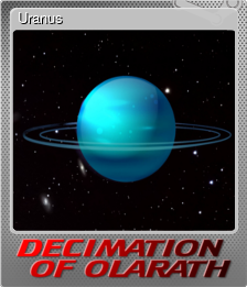 Series 1 - Card 2 of 5 - Uranus