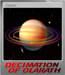 Series 1 - Card 5 of 5 - Saturn