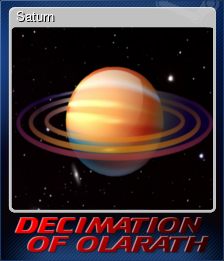 Series 1 - Card 5 of 5 - Saturn
