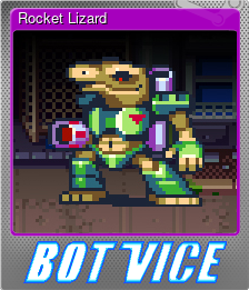 Series 1 - Card 5 of 8 - Rocket Lizard