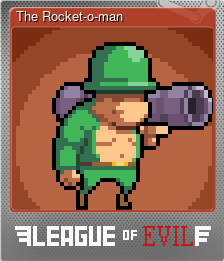 Series 1 - Card 4 of 8 - The Rocket-o-man