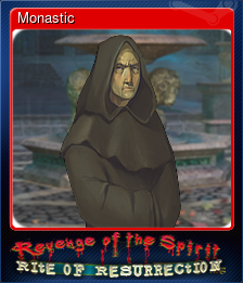 Series 1 - Card 2 of 6 - Monastic