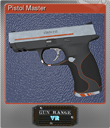 Series 1 - Card 1 of 5 - Pistol Master