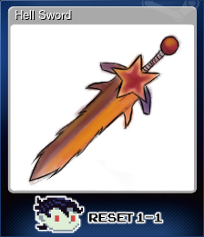 Series 1 - Card 3 of 6 - Hell Sword