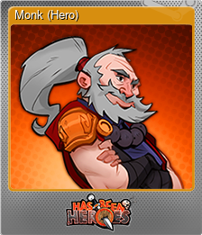 Series 1 - Card 3 of 9 - Monk (Hero)