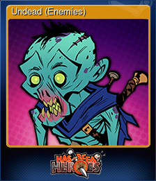 Series 1 - Card 8 of 9 - Undead (Enemies)