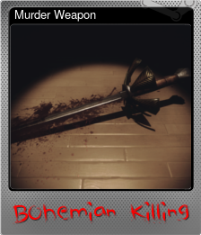 Series 1 - Card 3 of 6 - Murder Weapon
