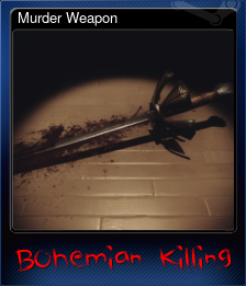 Series 1 - Card 3 of 6 - Murder Weapon