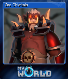Series 1 - Card 1 of 5 - Orc Chieftain