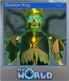 Series 1 - Card 4 of 5 - Skeleton King
