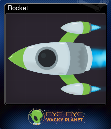 Series 1 - Card 5 of 8 - Rocket