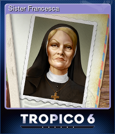 Series 1 - Card 6 of 6 - Sister Francesca