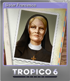 Series 1 - Card 6 of 6 - Sister Francesca