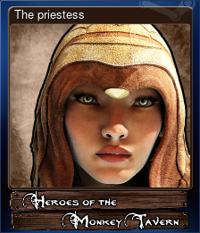 Series 1 - Card 11 of 15 - The priestess