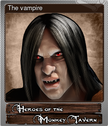 Series 1 - Card 12 of 15 - The vampire