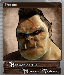 Series 1 - Card 10 of 15 - The orc