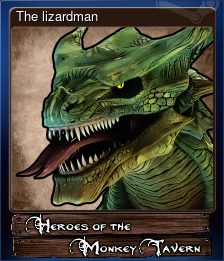 Series 1 - Card 7 of 15 - The lizardman