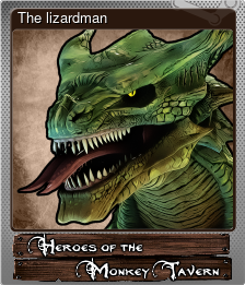 Series 1 - Card 7 of 15 - The lizardman
