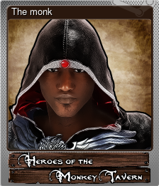 Series 1 - Card 9 of 15 - The monk
