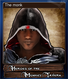 Series 1 - Card 9 of 15 - The monk