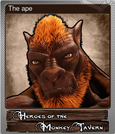 Series 1 - Card 2 of 15 - The ape