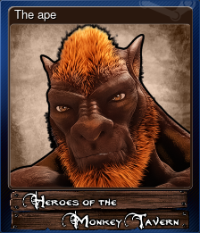 Series 1 - Card 2 of 15 - The ape