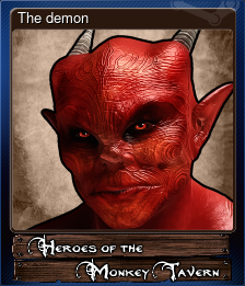 Series 1 - Card 4 of 15 - The demon