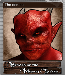 Series 1 - Card 4 of 15 - The demon