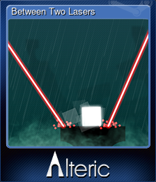 Series 1 - Card 3 of 5 - Between Two Lasers